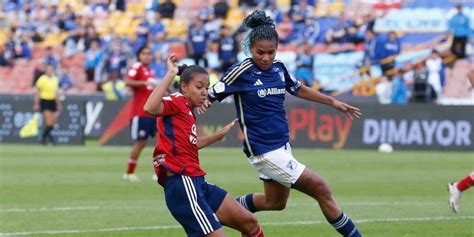 millonarios vs medellín femenino